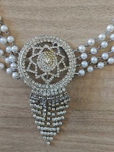 Hair Accessories Elegant Pearl &amp; Crystal Statement