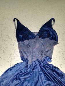 Satin Lace Nightgown