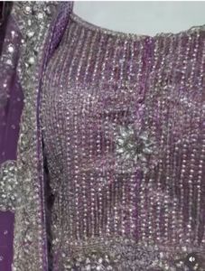 Elegant Purple Lehenga Choli