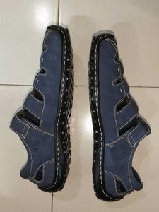 Blue Men's Fisherman Sandals