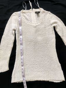 H&amp;M Branded Off-White Knit Sweater ✨