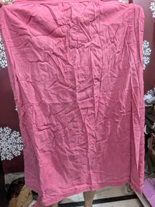 Vibrant Pink Cotton Skirt