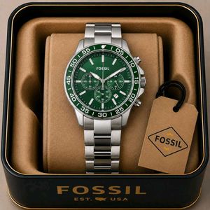 Fossil Men's Watch Green Dial