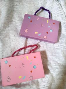 Cute Hair Accessory Set for Kids purple box