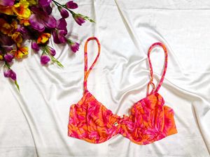 🇳🇿💫🎀Floral Print Padded Bra