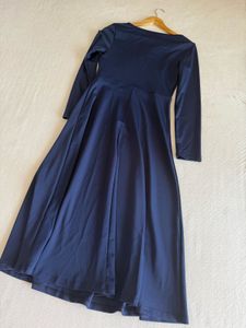 🌿Savana - Navy Blue Midi Dress - 32” 33”