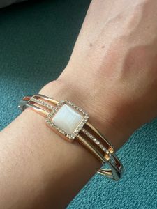 Dull Gold Bangle