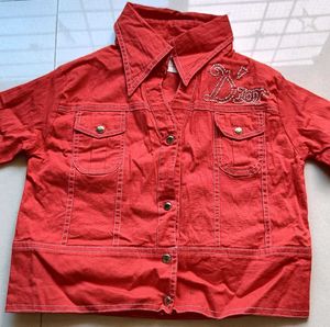 Chic Red Jacket