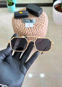 Maybach Designer Geometric Sunglasses