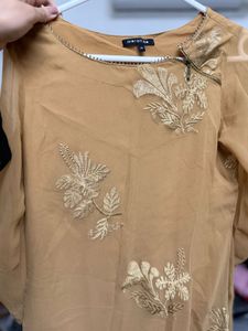 Elegant Mustard Kurta
