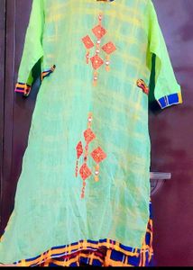 Multi Printed Kurti For Girl Or Woman 40 Bust