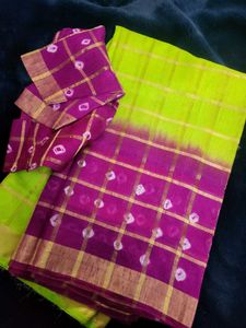 Vibrant Handloom Saree