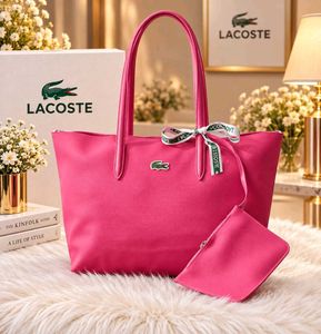 Lacoste Tote Bag with Pouch