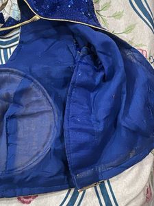 Stunning Blue Sequin Blouse