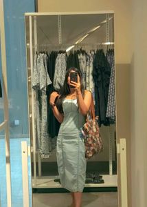 denim dress