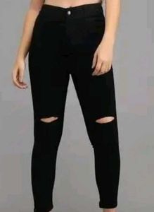 Ripped Black Jeans