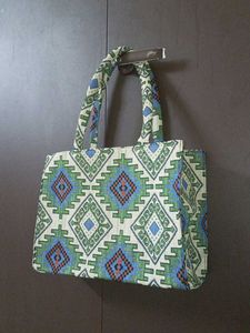 Women's Cotton Multicolor Tote Bag for Office