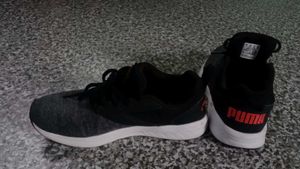 Puma Black &amp; Red Sneakers.very comfortable.
