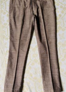 Brown Formal Pants