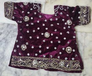 Gorgeous Velvet Lehenga Choli Set