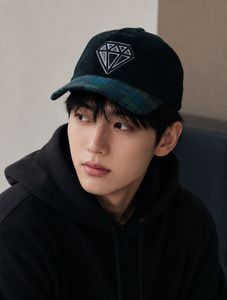 Diamond Embroidered Baseball Cap
