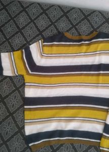 Striped Knit Top