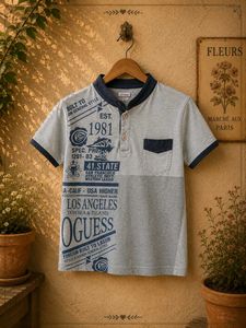 Shiba Star Kids Casuals Polo T-Shirt | 100% Cotton