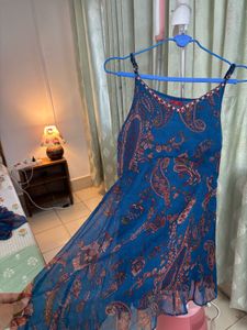 Sleeveless Kurta with Sharara Pants and Dupatta