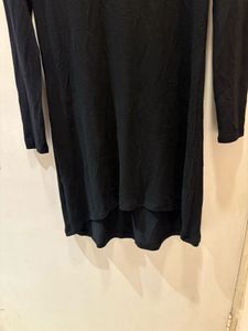 Black Imported  Mini Dress