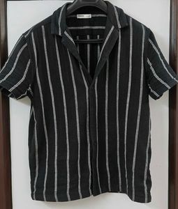 Men's Striped Short Sleeve Shirt