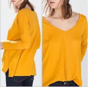 Zara Yellow Top