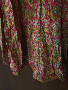 Boho Paisley Print Dress On Sale