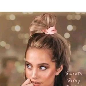 14 Colorful Satin Scrunchie Set