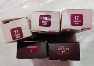 Mattlook Lipsticks - Set of 5