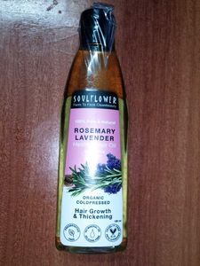 Soulflower Rosemary Lavender Hair Oil