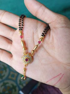 Elegant Gold Mangalsutra Set