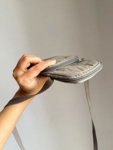 Gray Crossbody sling Bag with waterproof