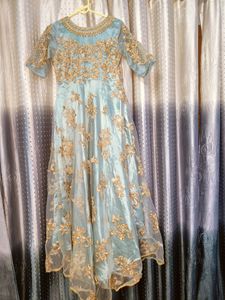 Heavy Embroidery Expensive Gown