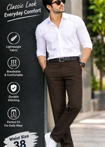 Urban United Classic Black Trousers