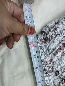 Floral Lace Trim 💚Pajama Shorts
