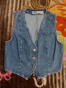 ZARA Denim Vest