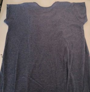 Striped Button-Up Nightgown
