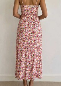 Floral Bow Fishtail dress