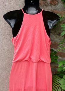 Coral Maxi Dress