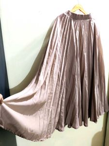 Elegant Pleated Ethnic Skirt