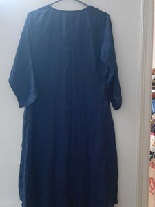 Fabindia Navy Blue Kurta