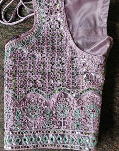 Lavender Lehenga Choli Set