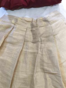 Beautiful Pattu pavada Set for Girls