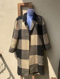 ZARA Women Checked Coat(M-XL)