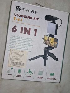 tygot 6 in 1 vlogging kit
